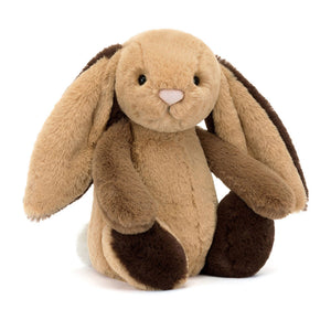 Jellycat Plüschhase Patchwork Braun 31 cm aus weichem Kuschelplüsch als Kinderplüschtier