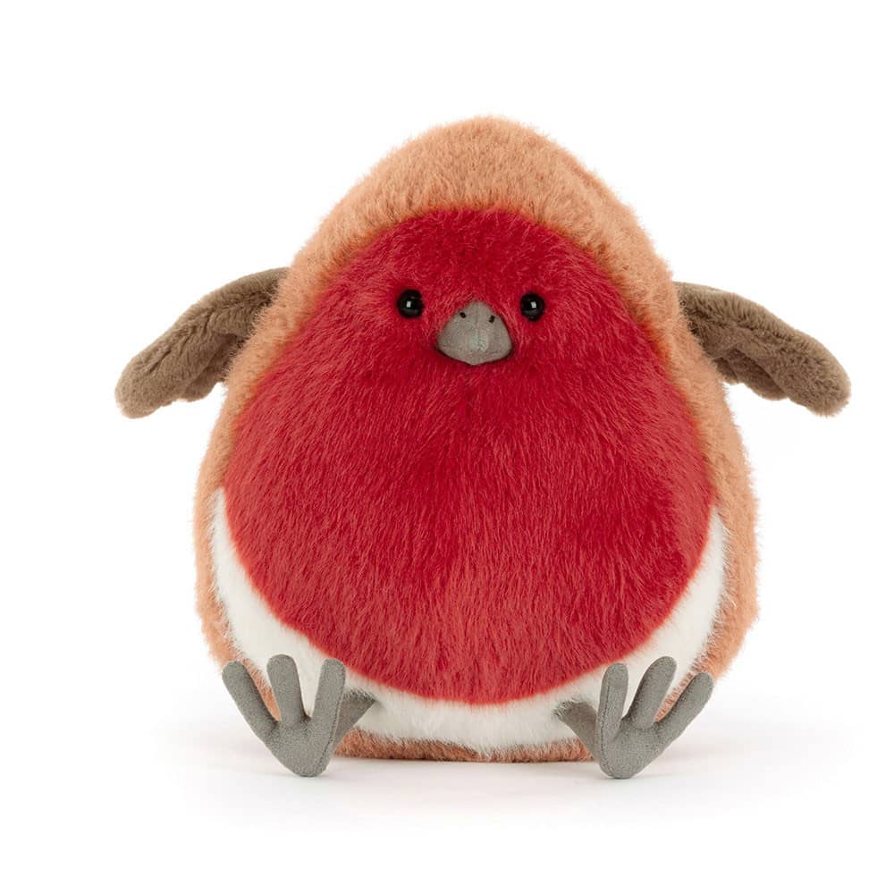 Plum Kuscheltier Rotkehlchen von Jellycat, weiches und kuscheliges Design für Kinder