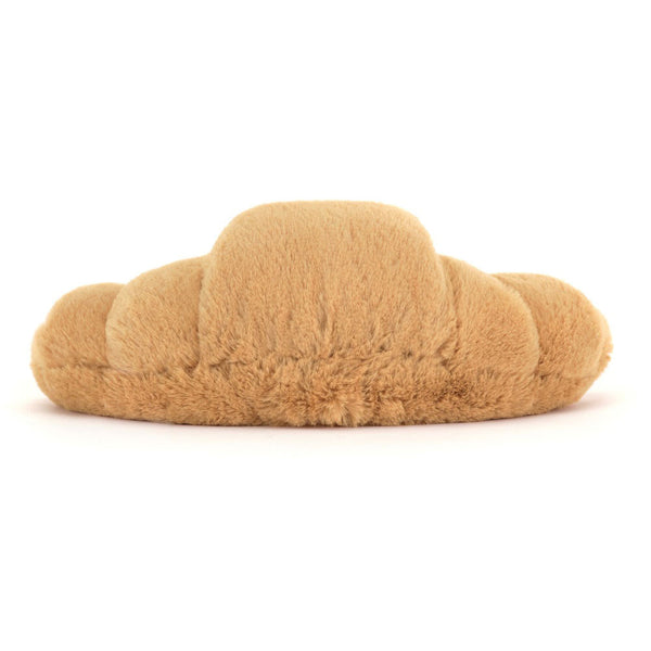Jellycat Plüsch-Croissant 20 cm weiches braunes Kuscheltier in Form eines Croissants