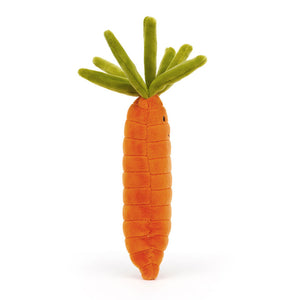 Jellycat Plüsch-Karotte 17 cm weiche orange Kuschelspielzeug Karottenform