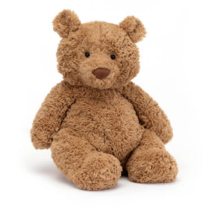 Brauner Kuschel-Bär von Jellycat als weiche Plüschfigur für Kinder 39 cm groß