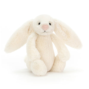 Jellycat Plüschkaninchen – cremefarben 18 cm weiches und kuscheliges Stofftier mit langen Ohren