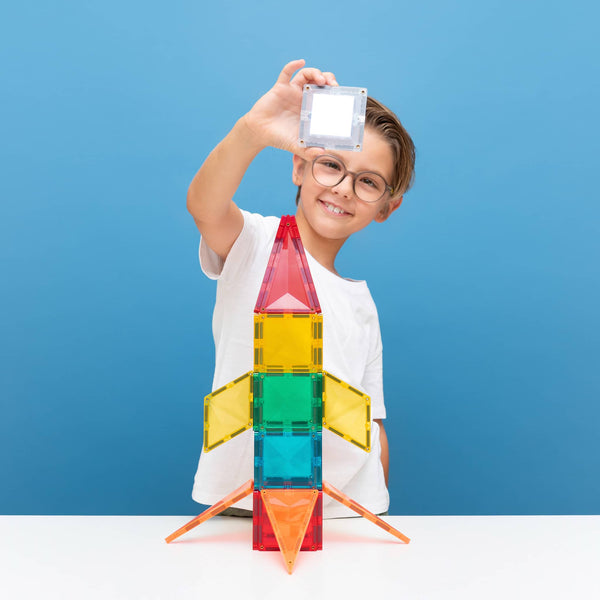 Magnetbausteine – Light Rocket Pack, 30 Teile