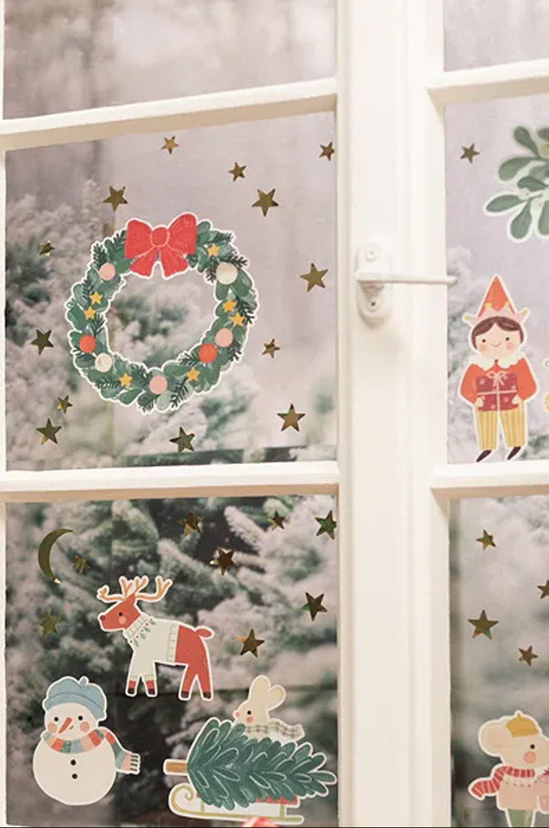 Fensteraufkleber - Merry Christmas