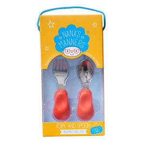 Gabel und Löffel STUFEE 2 - Orange