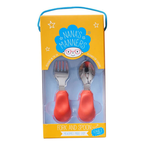 Gabel und Löffel STUFEE 2 - Orange