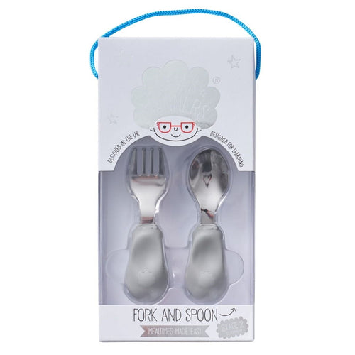 Gabel und Löffel STUFE 2 - Grau
