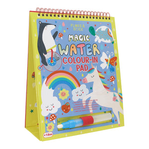 Magische Wassermalseiten mit Ständer - Enchanted World