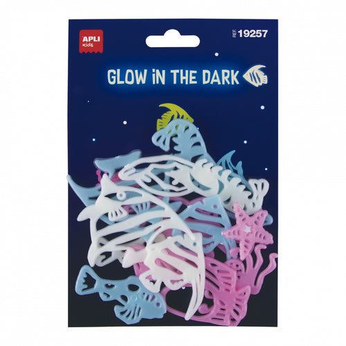 Fluoreszierende Aufkleber – Fische 12 Stück - Tublu.de