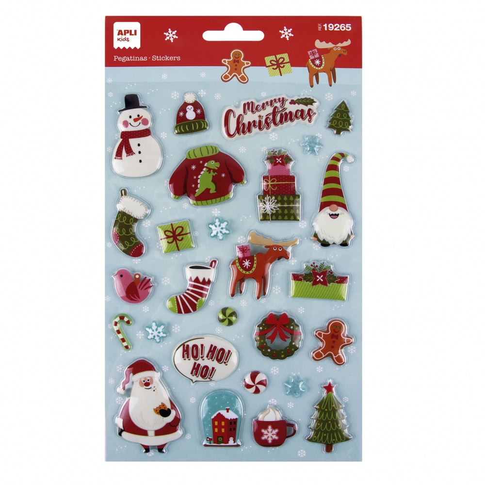 Weihnachtsaufkleber – Ho ho ho