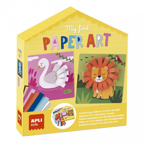 Mein erstes Kunstset – Papier-Schleifen - Tublu.de