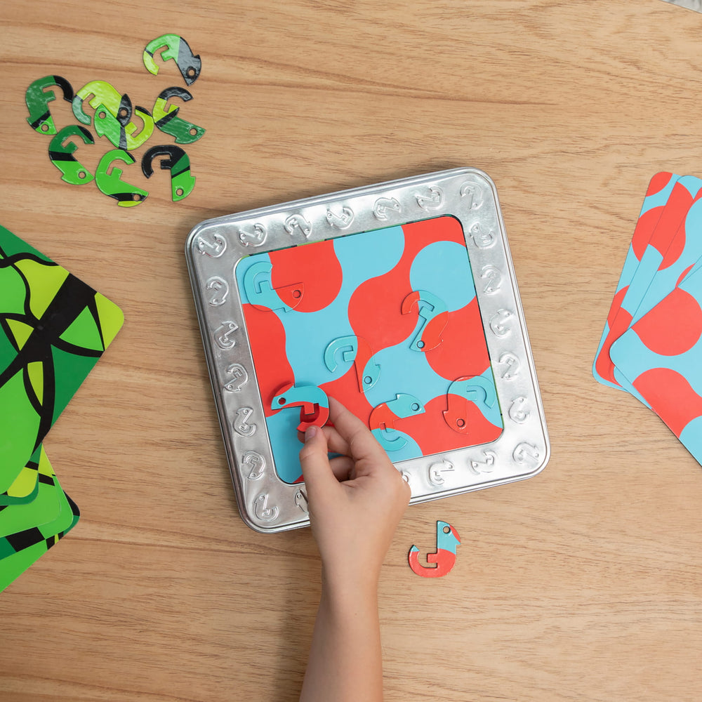 Magnetisches Puzzlespiel – Chamäleons