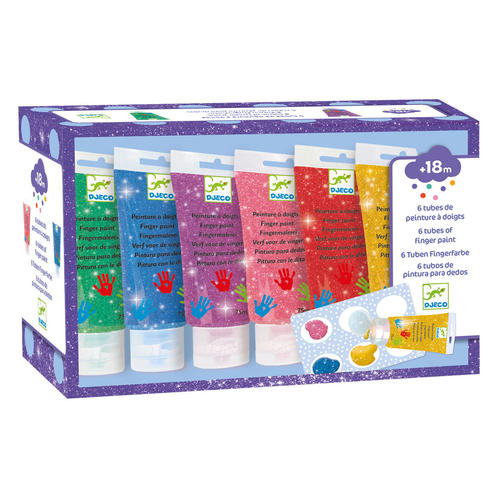Fingerfarben – Glitzerfarben