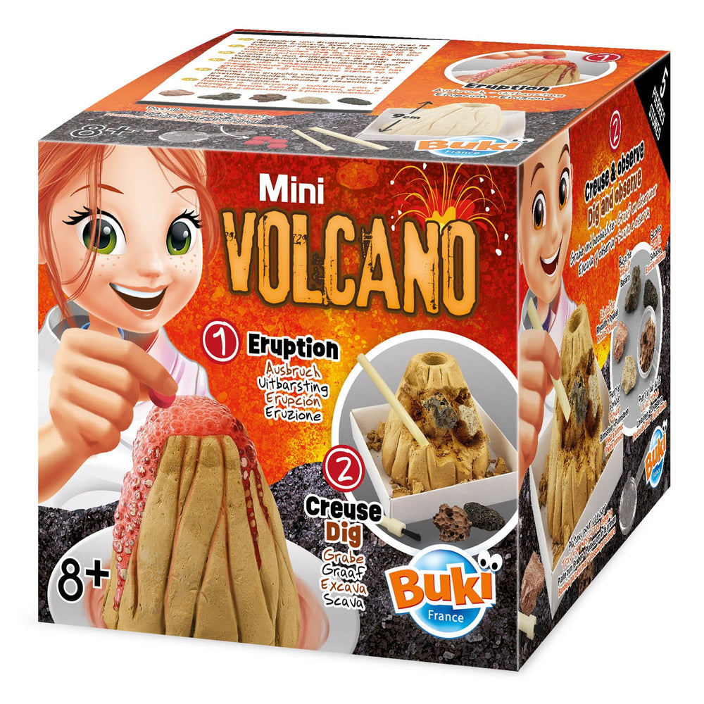 Mini-Vulkan - Eruption und Ausgrabung