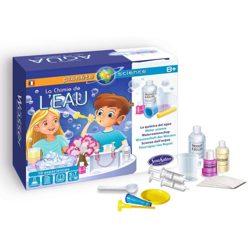 Wissenschaftsset – 18 Experimente zur Chemie & Physik von Wasser