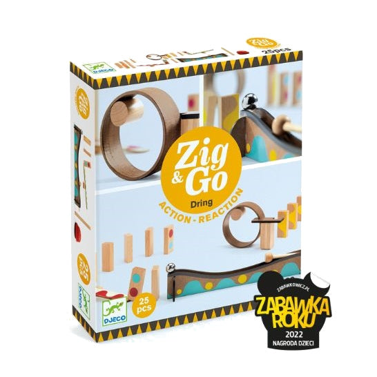 Zig&Go-Bahnbauset – 25 Teile