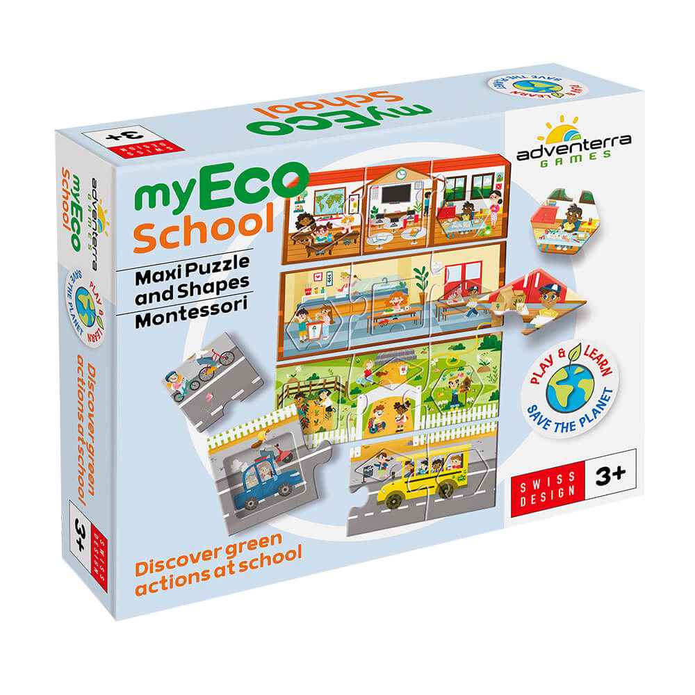 Puzzlespiele - Meine Öko-Schule