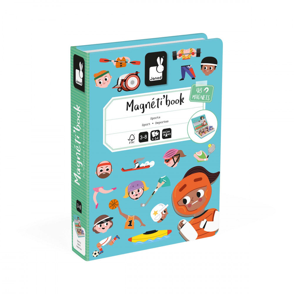 Magnetisches Puzzle Magnetibook – Sport