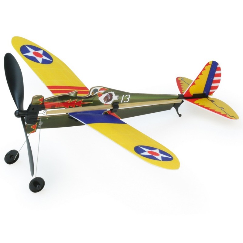 Gummimotorflugzeug – Iroquois 13