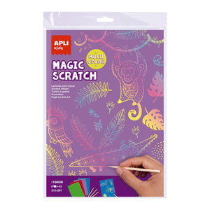 Kratzbild-Set – Magic Scratch Colors A4 - Tublu.de