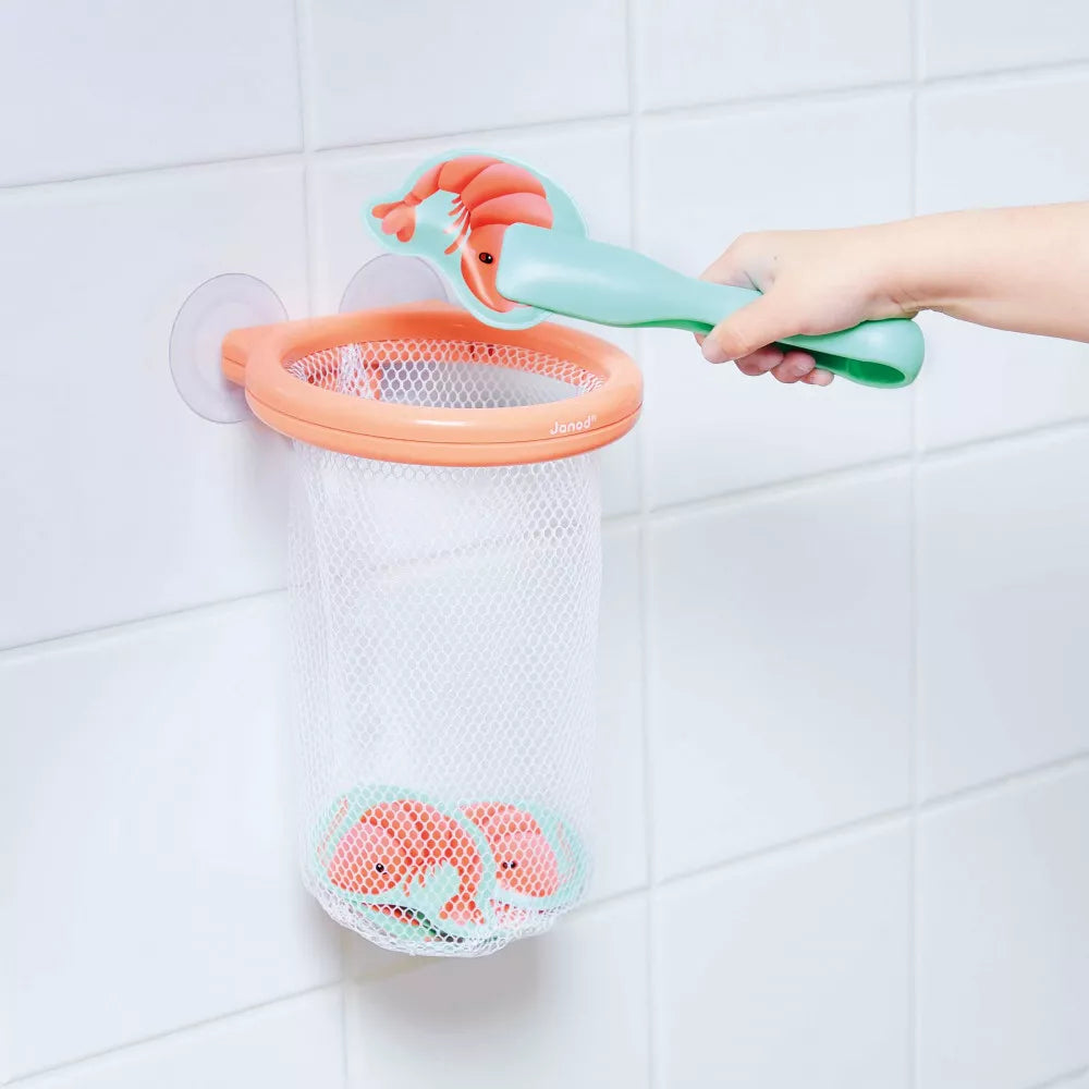 Shrimp-Fänger für die Badewanne