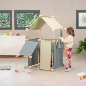 Große Holzbausteine Maxi Family Arbaro – 79 Stk.