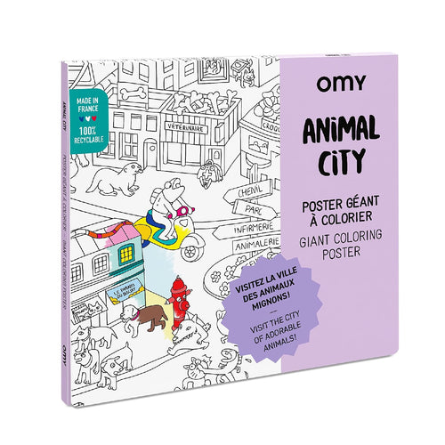 Riesiges Malbuch – Tierwelt 100 x 70 cm - Tublu.de