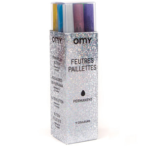 Marker - Glitter 9 Stk. - Tublu.de