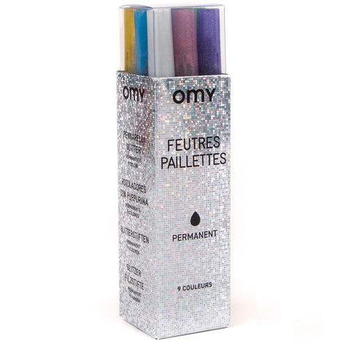 Marker - Glitter 9 Stk. - Tublu.de