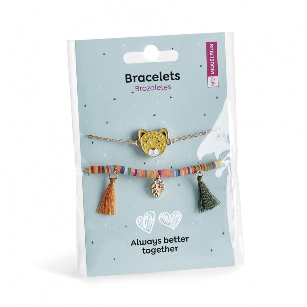 Armband-Set – Tiger 2 Stück