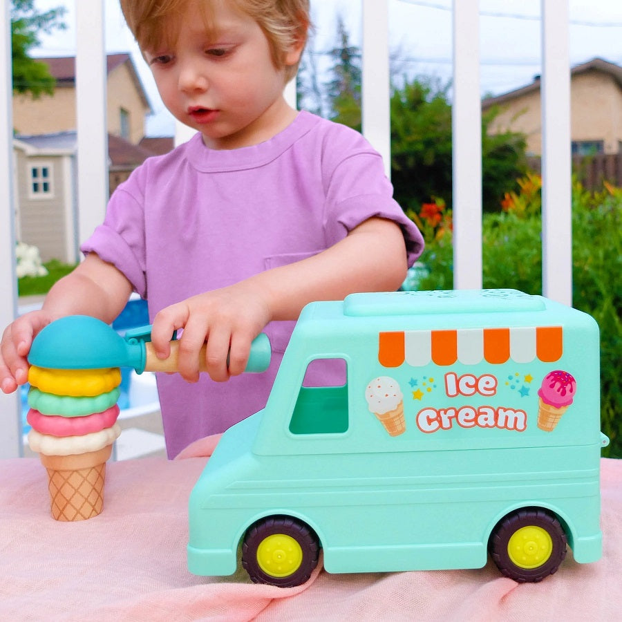 Eisdiele auf Rädern mit magnetischem Eislöffel – Sweet Scoops - Tublu.de