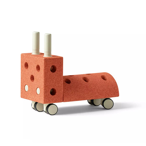 Kreative Bausteine zur Förderung der Grobmotorik Tiny Ride – orange - Tublu.de