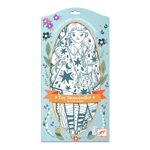 Malvorlagen für elegante Mädchen  - Angele - Tublu.de