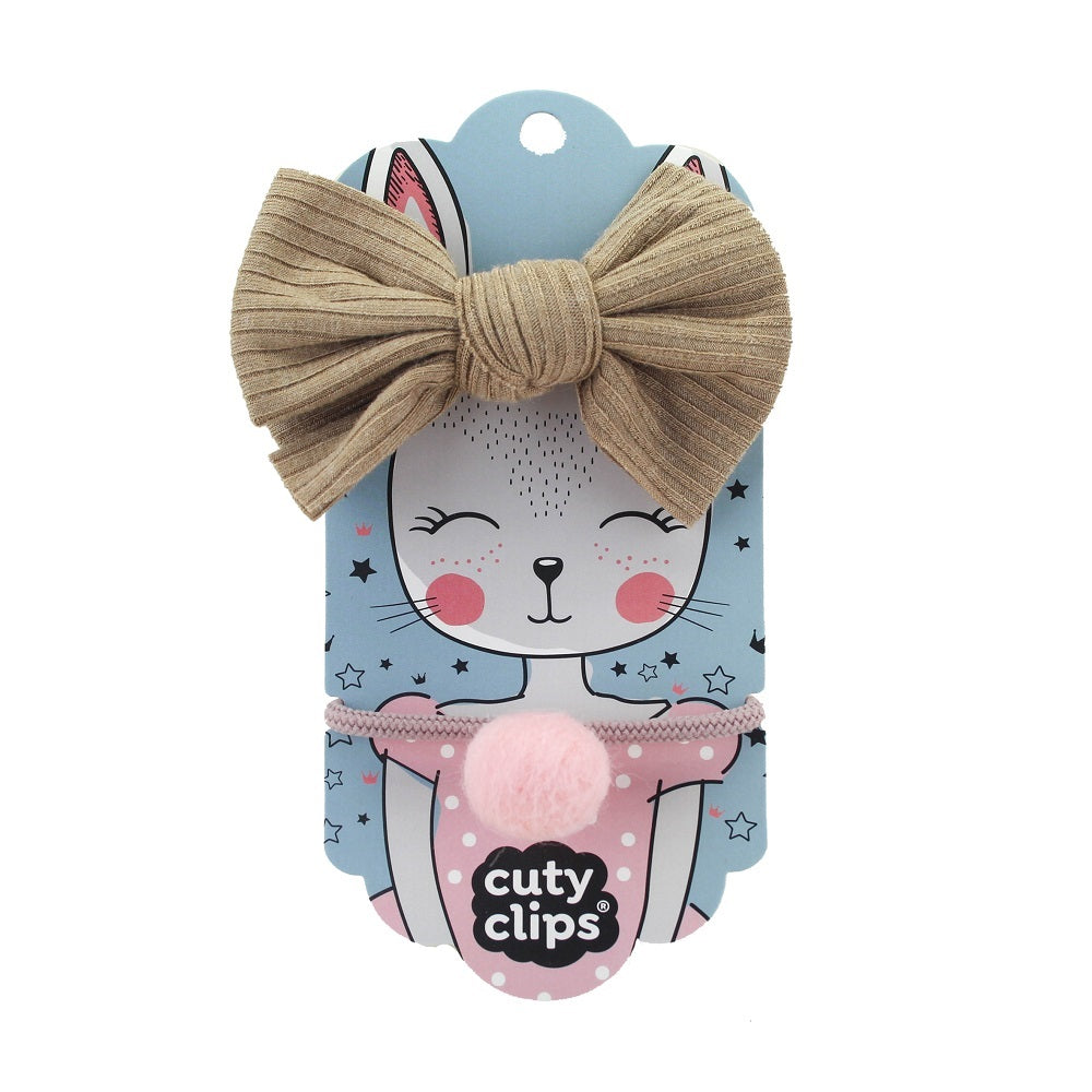 Haargummis Cuty Clips - Boss Bunny Beige
