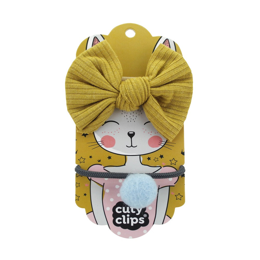 Haargummis Cuty Clips - Boss Bunny Gelb