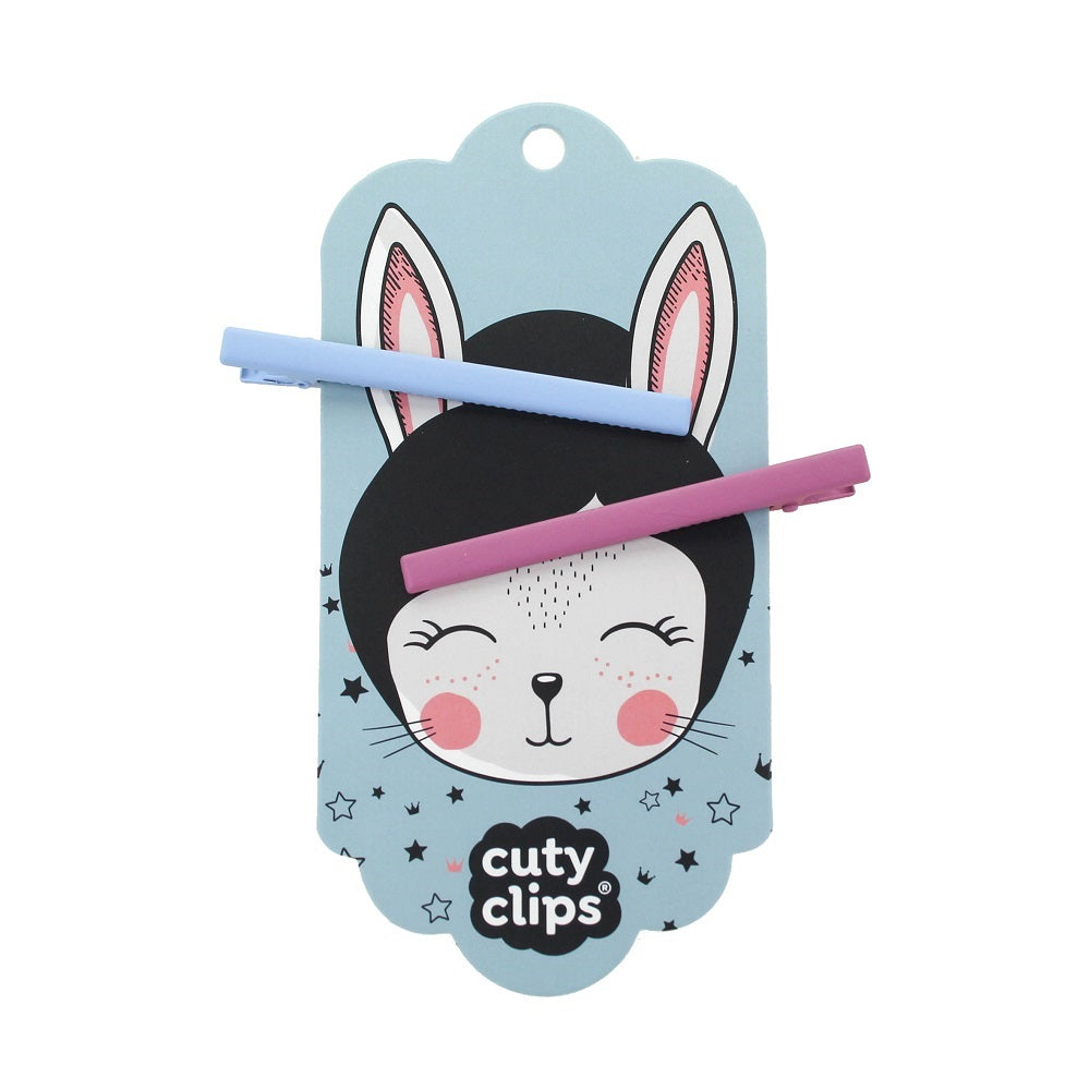 Haarclips Cuty Clips - Moon Rabbit Blau-Pink