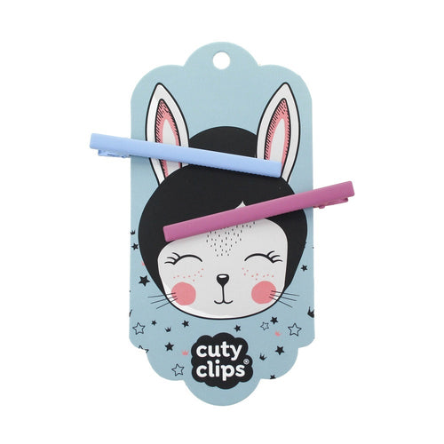 Haarclips Cuty Clips - Moon Rabbit Blau-Pink