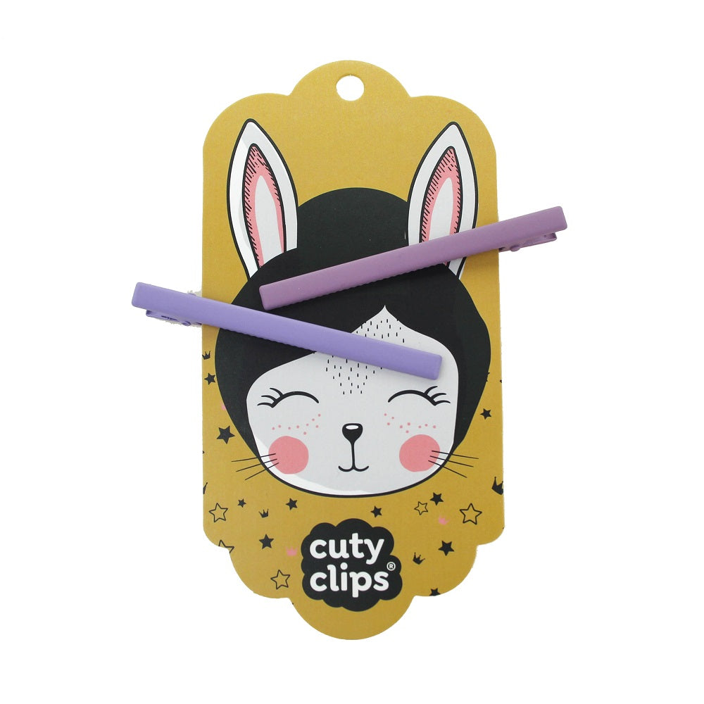 Haarclips Cuty Clips - Moon Rabbit Lila