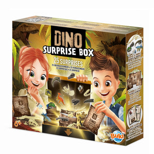 Box mit 25 Dinosaurier-Überraschungen