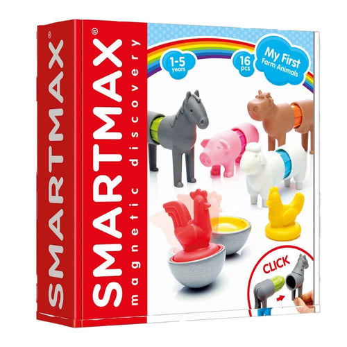Klocki Smart Max IUVI Games - My First Farm Animals