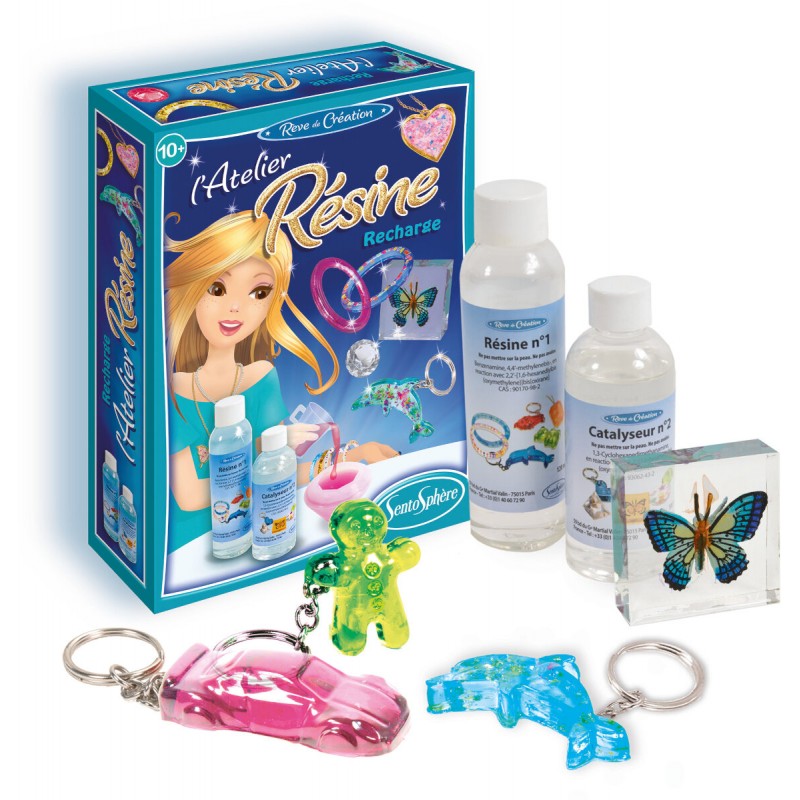 Ersatzset für Kreativsets – 120ml Harz & Katalysator