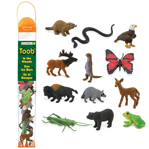 Figurenset in einer Tube TOOB – Waldtiere - Tublu.de