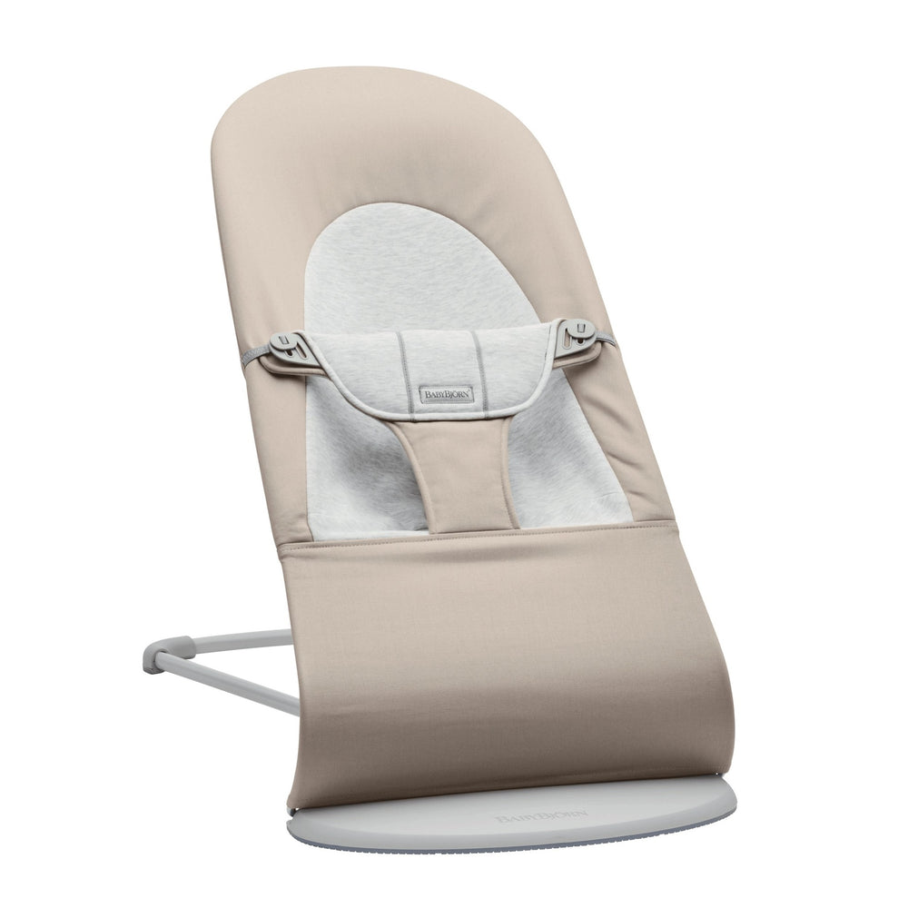 Babywippe BALANCE SOFT WOVEN/JERSEY – Beige/Grau