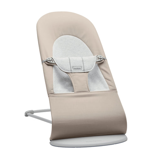Babywippe BALANCE SOFT WOVEN/JERSEY – Beige/Grau