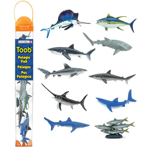 Figurenset in einer Tube TOOB – Große pelagische Fische