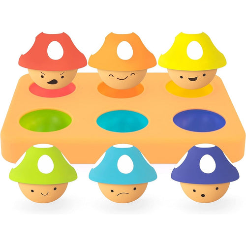 Sortierer für Kinder – Verspielte Pilze