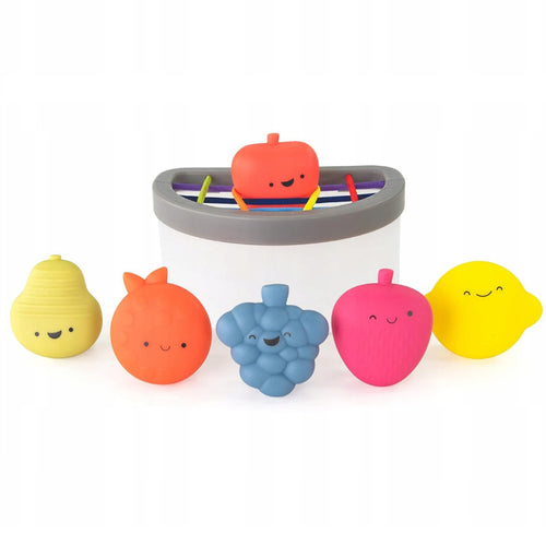 Sortierer – Becher mit Früchten