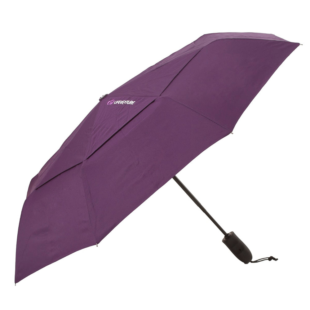 Automatik-Regenschirm – Lila