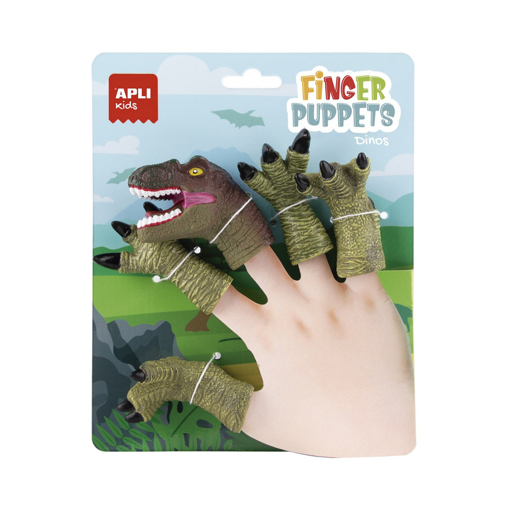 Fingerpuppen – T-Rex-Dinosaurier