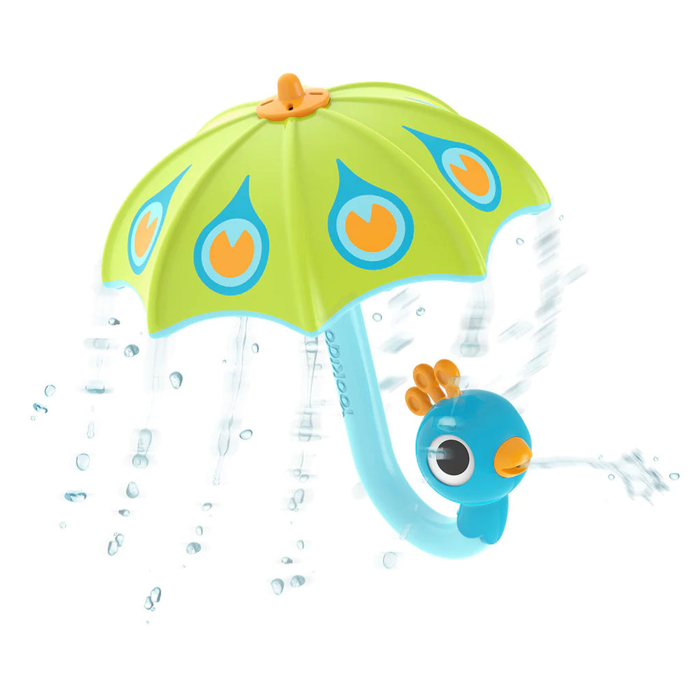 Badespielzeug Regenschirm - Pfau Grün